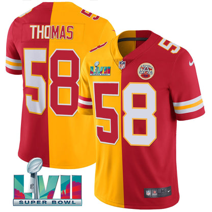Split Red-Gold - Derrick Thomas