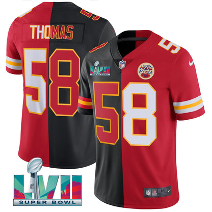 Split Red-Black - Derrick Thomas