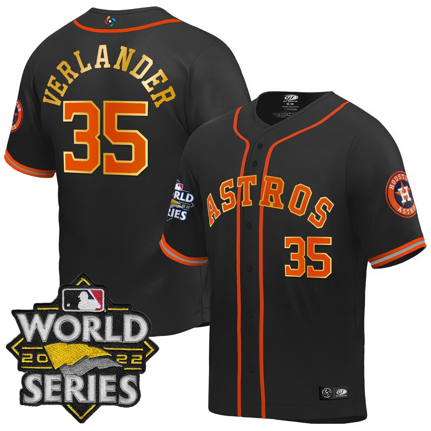 Black Gold Trim - Justin Verlander