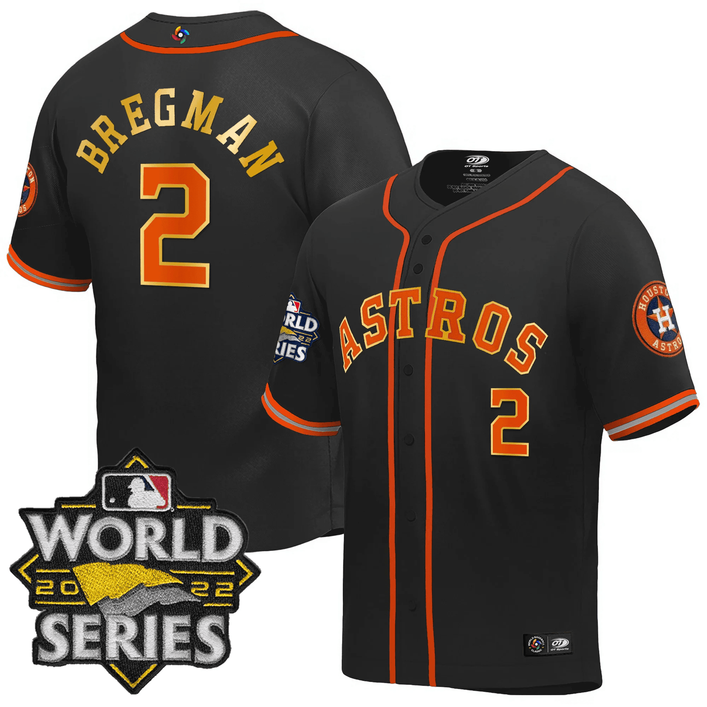 Black Gold Trim - Alex Bregman