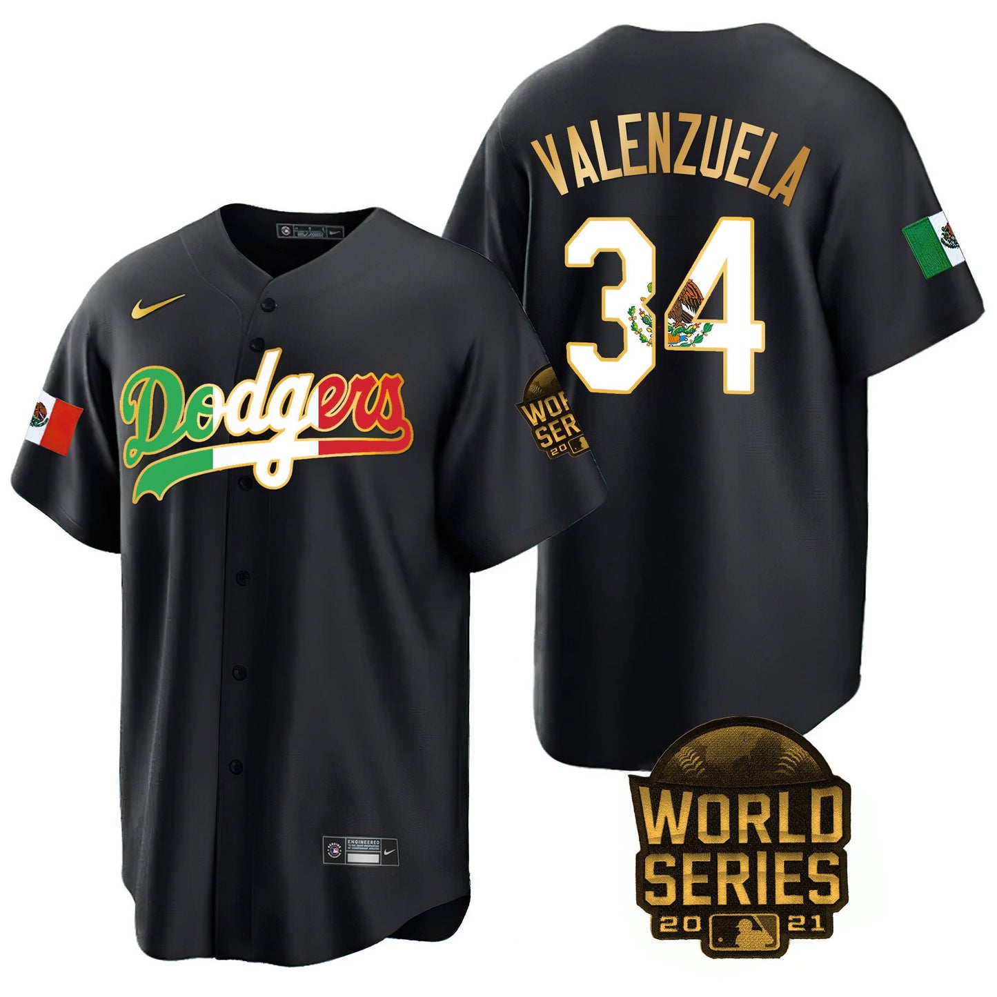 Black Gold Trim - Fernando Valenzuela