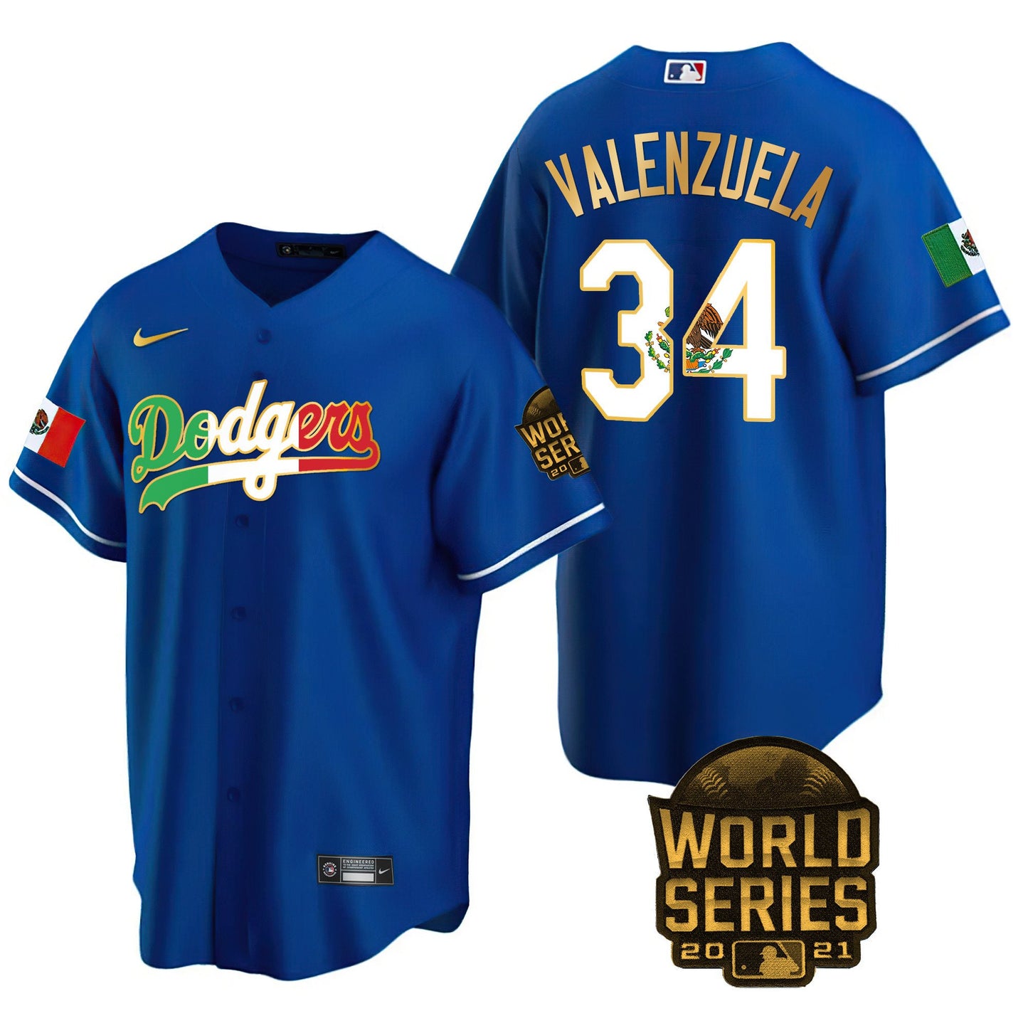 Royal Gold Trim - Fernando Valenzuela