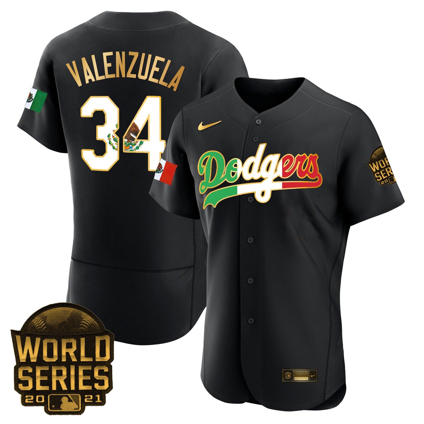 Black Gold Trim - Fernando Valenzuela