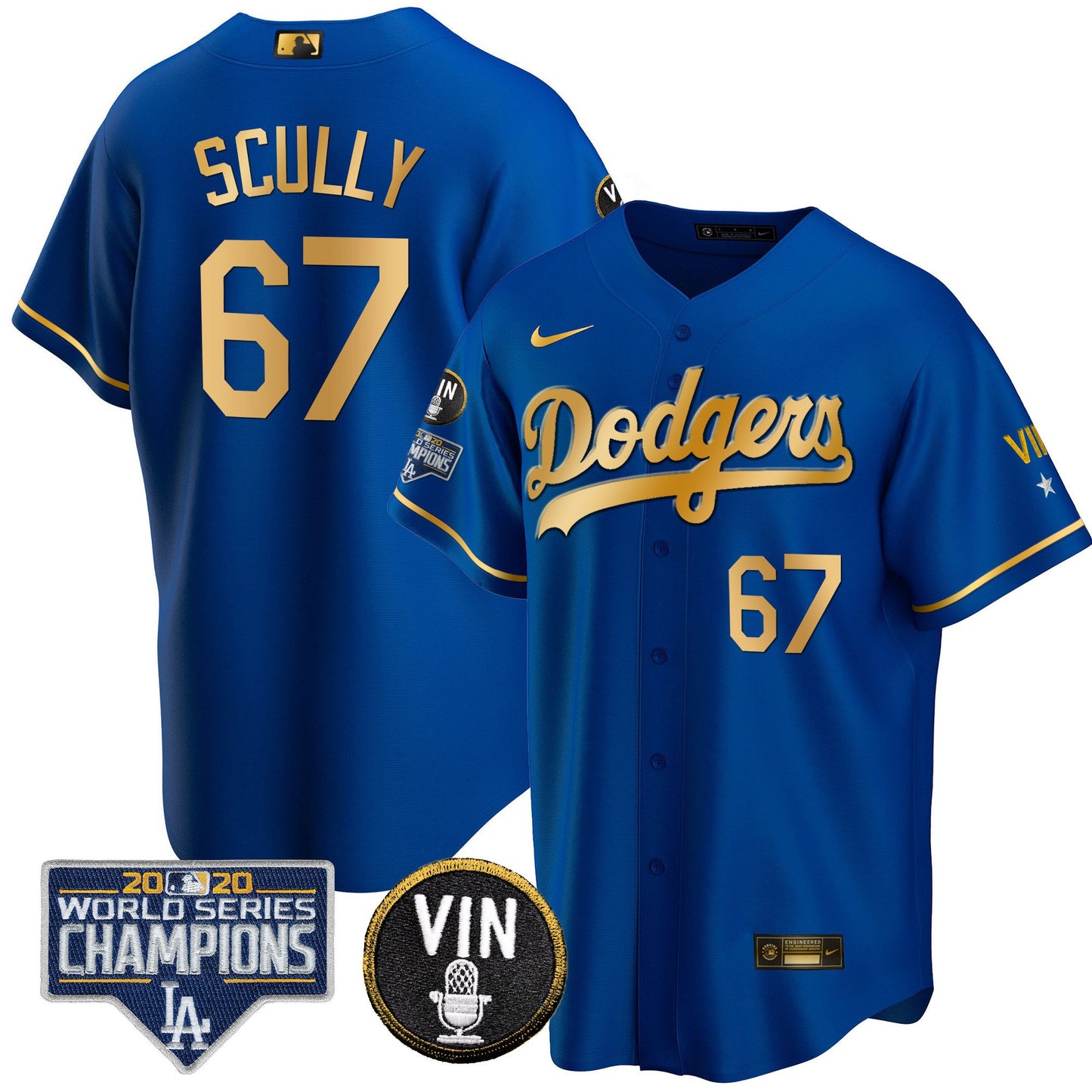 Cool Gold Royal - Vin Scully