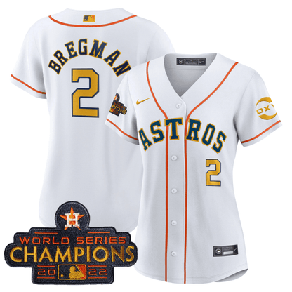 Houston 2022 Champions Gold Rush Oxy Patch Cool Base Jersey
