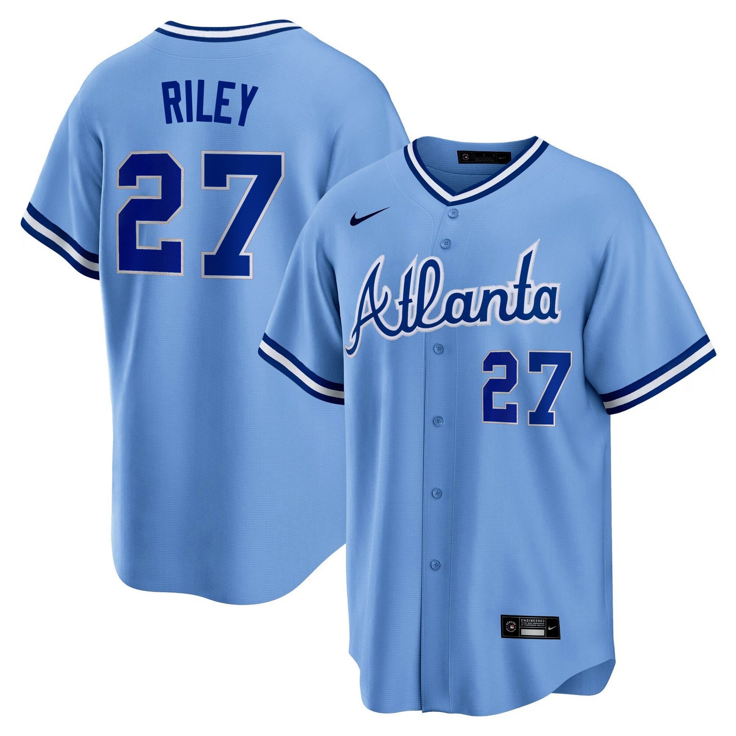 Men’s Atlanta Throwback 1974 – 1982 Cool Base Jersey