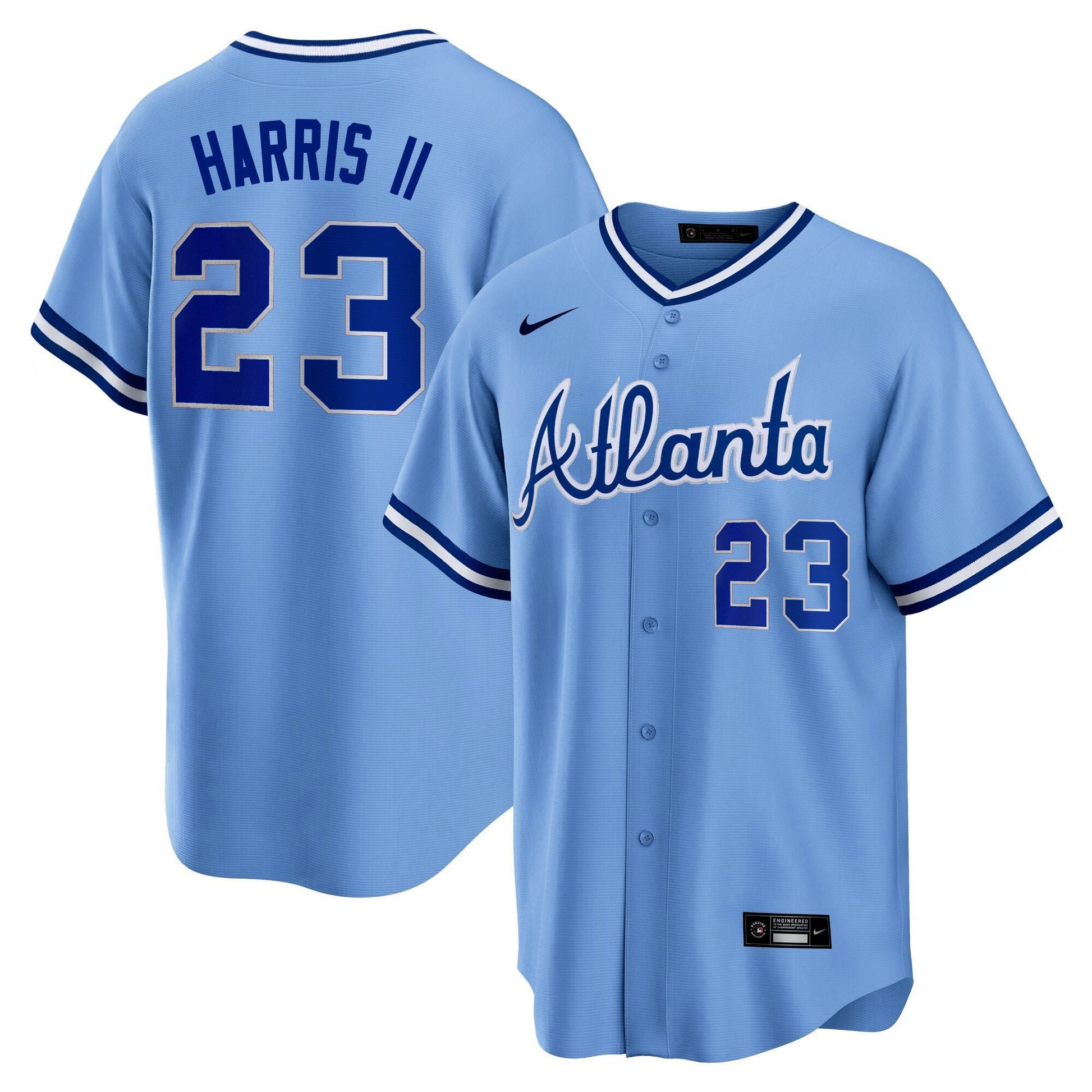 Men’s Atlanta Throwback 1974 – 1982 Cool Base Jersey
