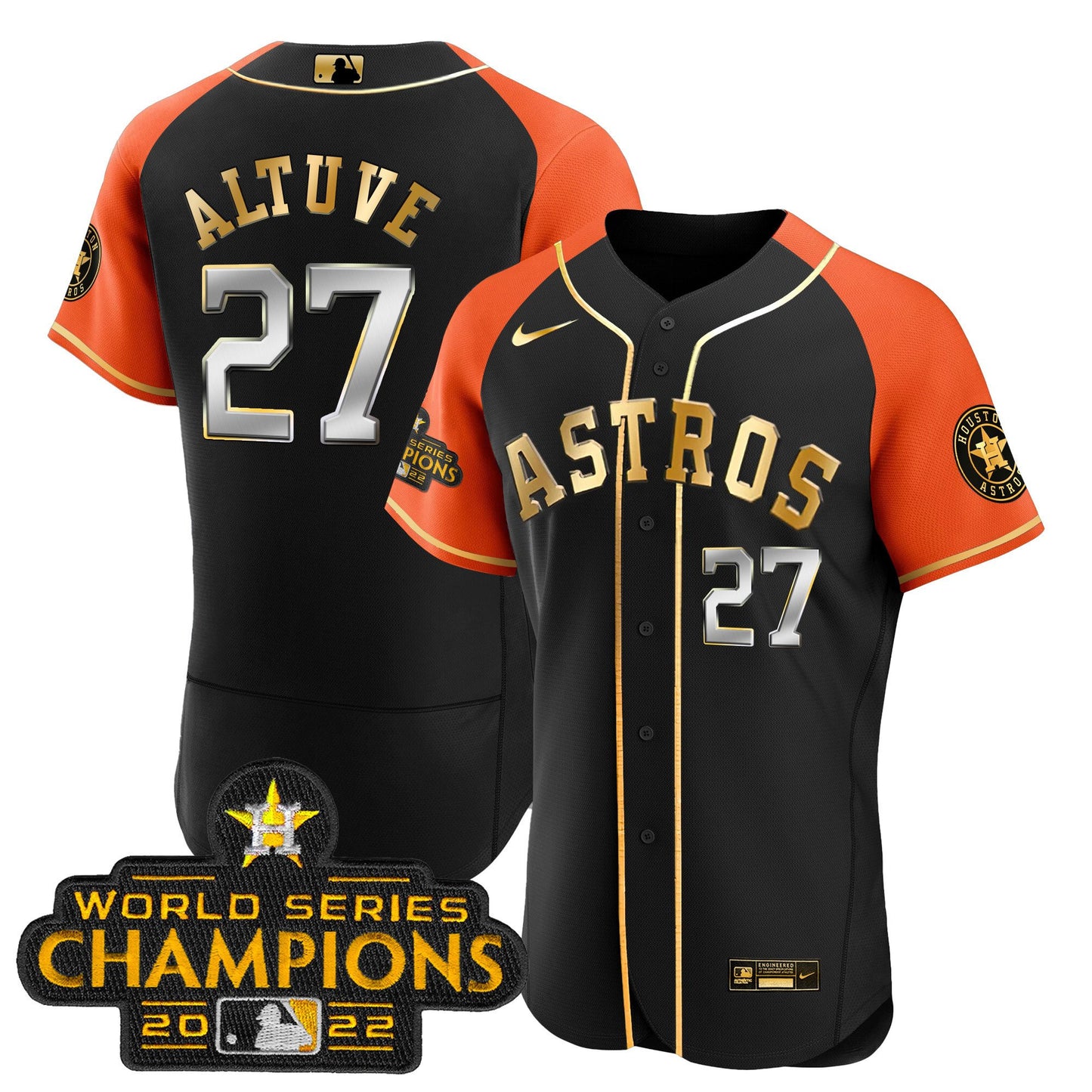 Orange Sleeves - José Altuve