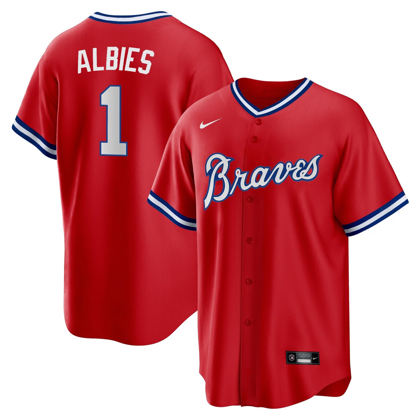 Men’s Atlanta Throwback 1974 – 1982 Cool Base Jersey