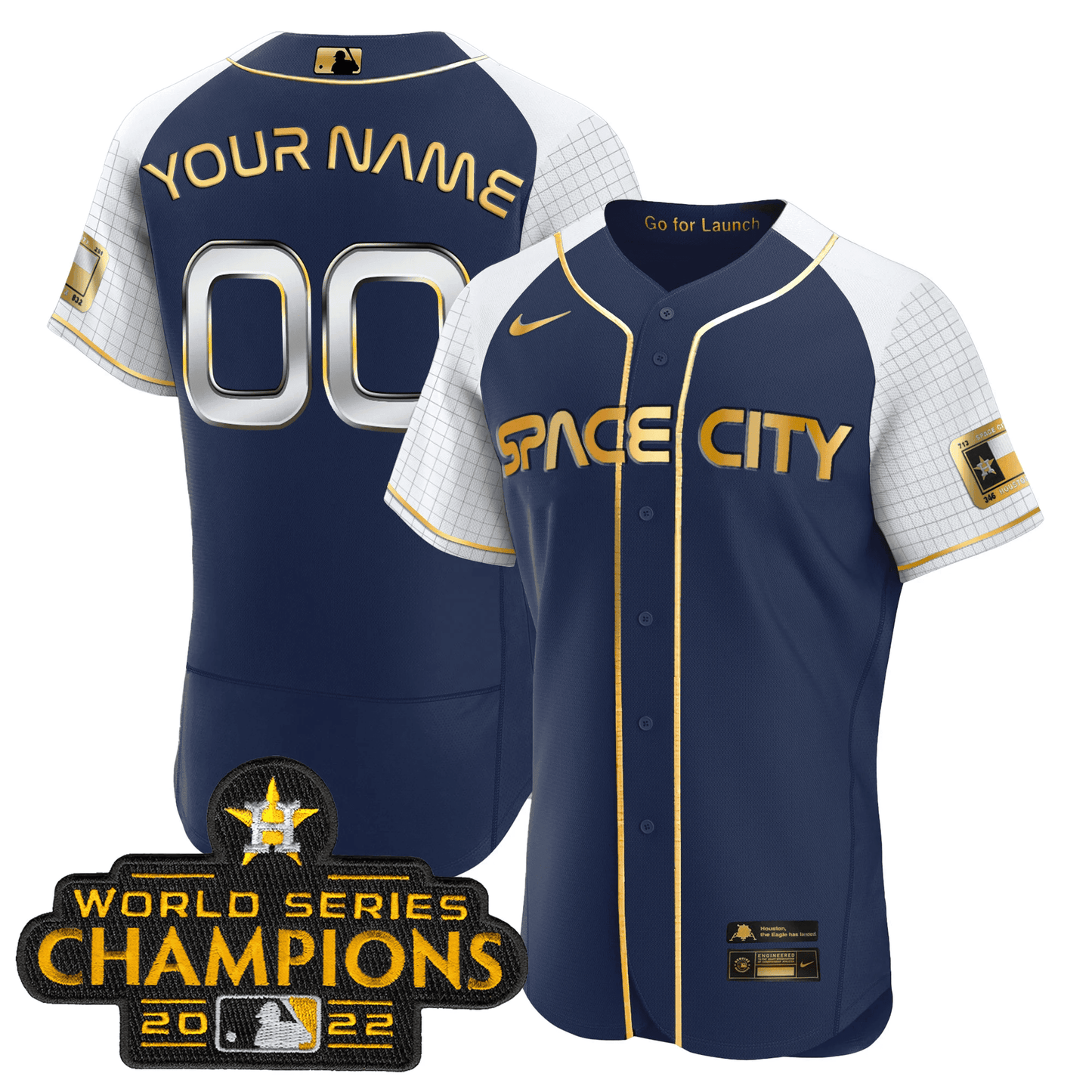Navy Gold