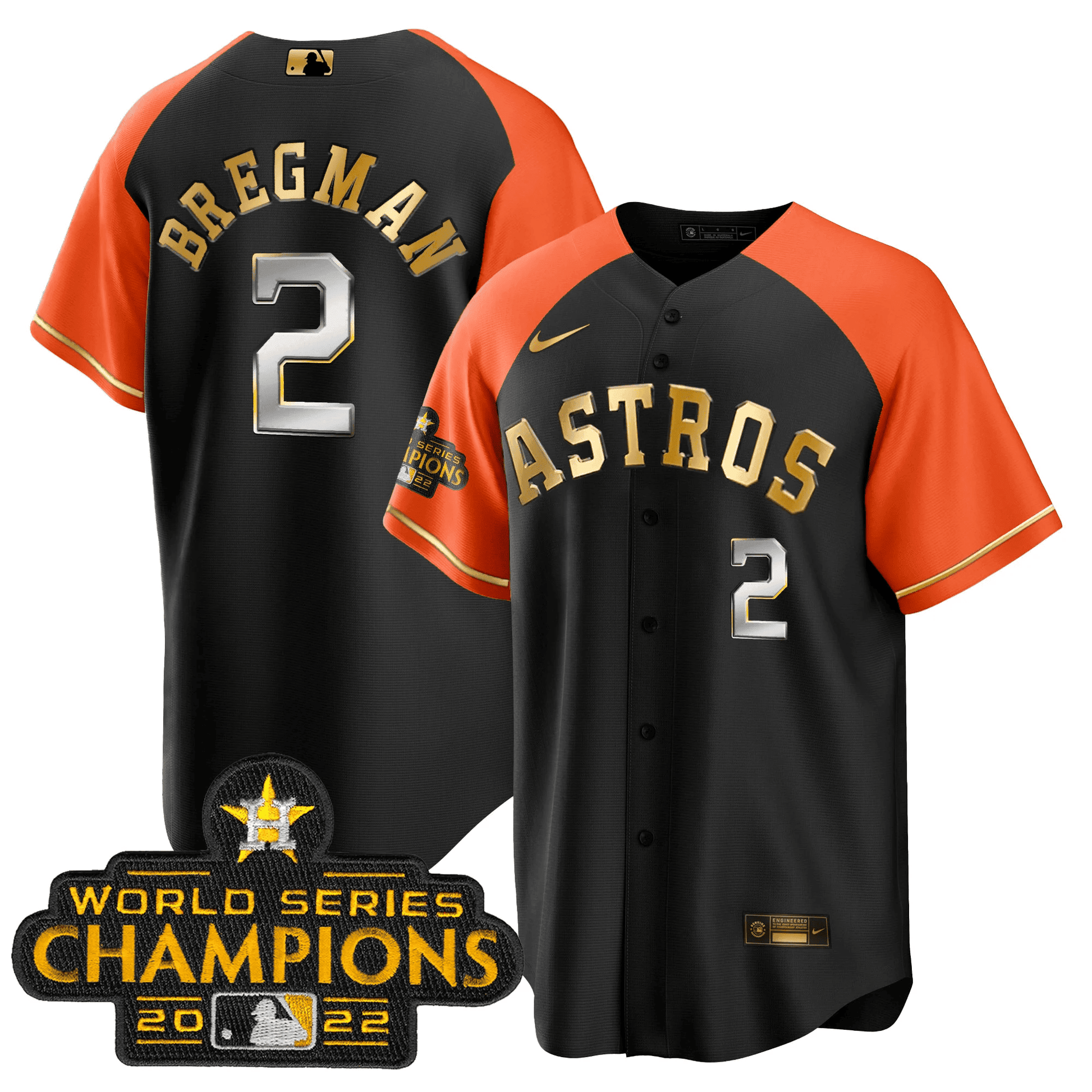 Orange Sleeves - Alex Bregman