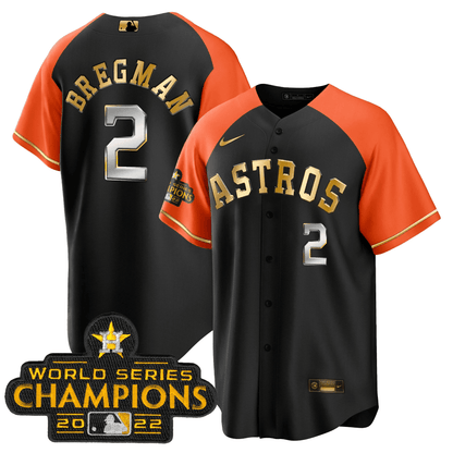 Orange Sleeves - Alex Bregman
