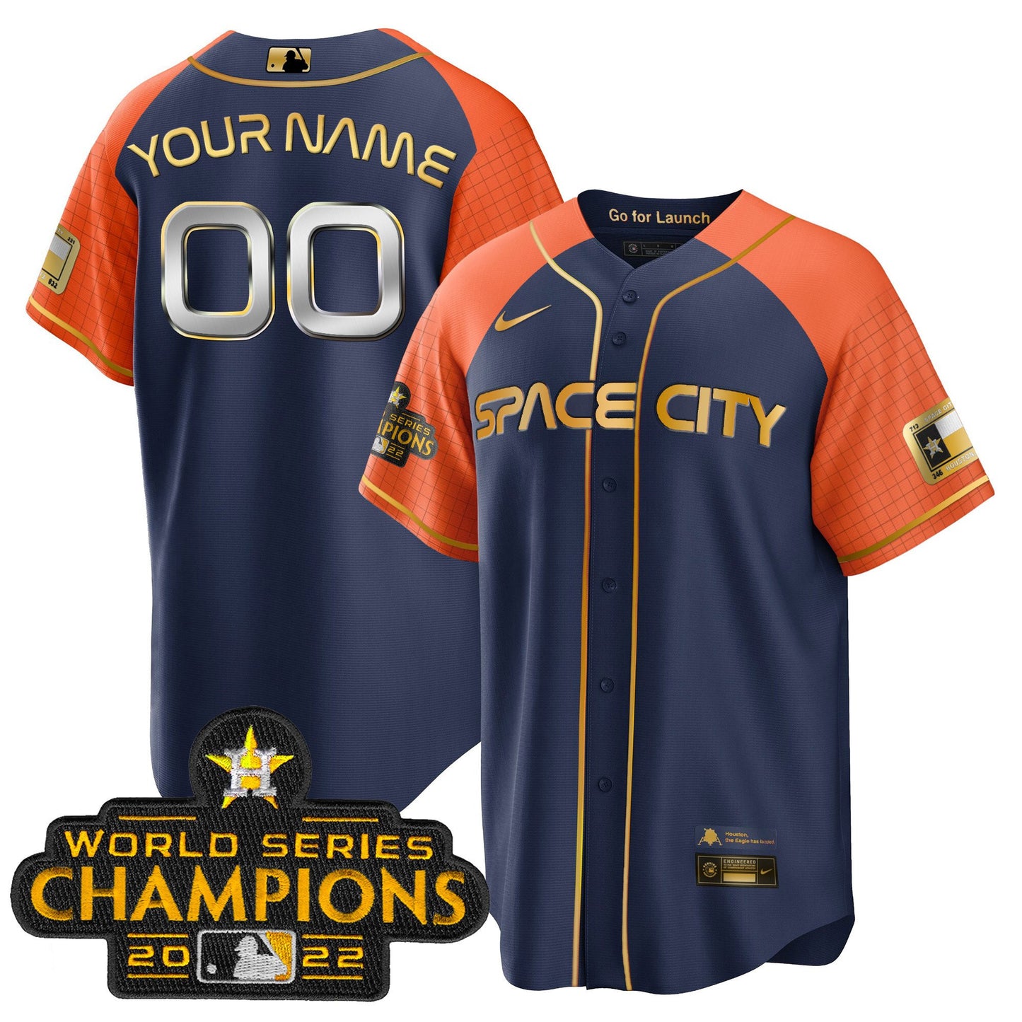 Navy Orange