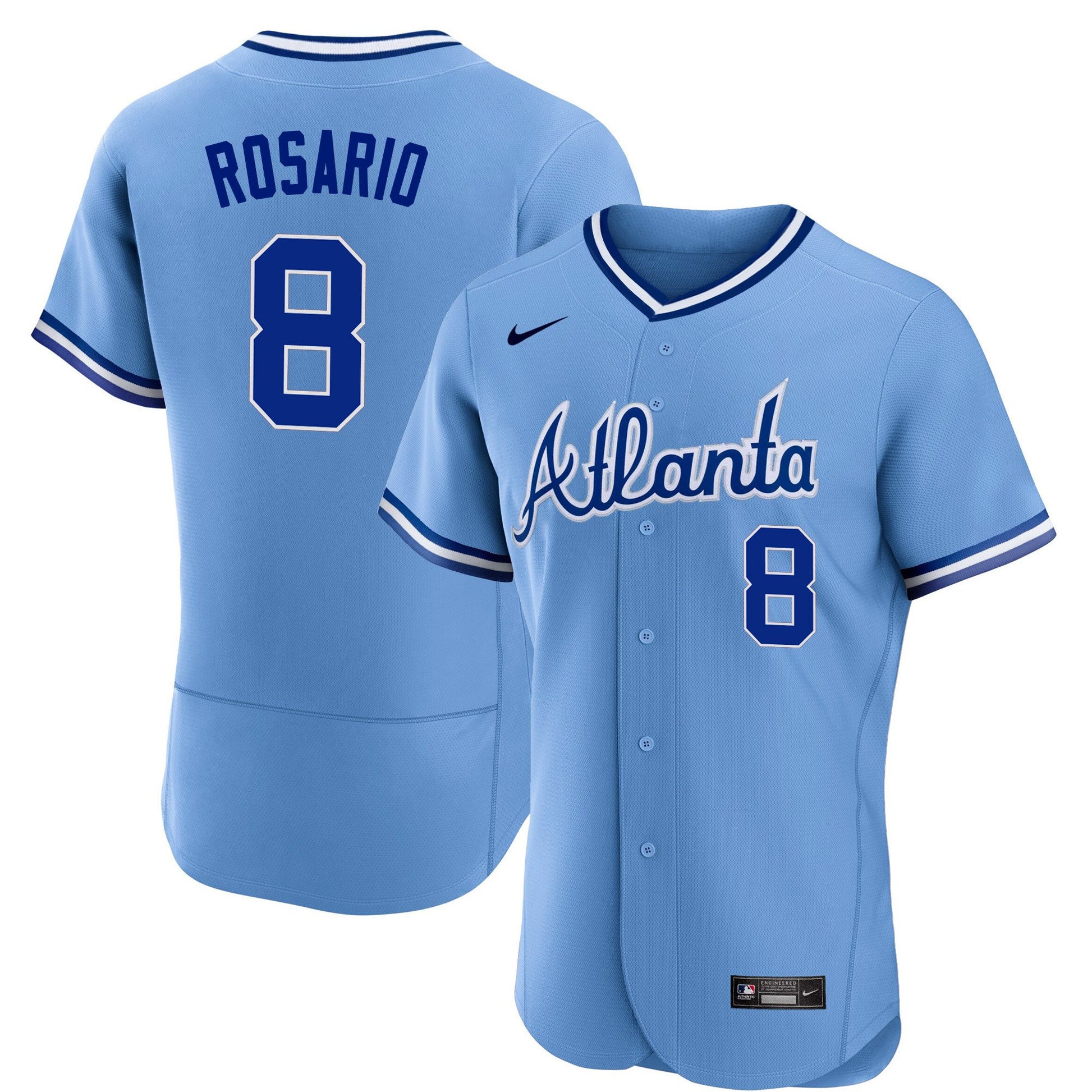 Men’s Atlanta Throwback 1974 – 1982 Flex Base Jersey