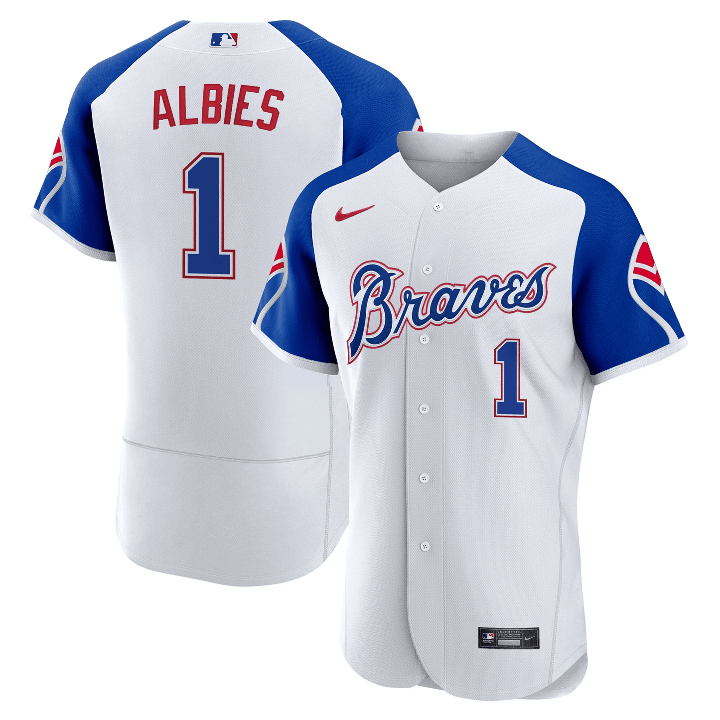 Men’s Atlanta Throwback 1974 – 1982 Flex Base Jersey