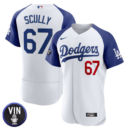 Alternate White - Vin Scully