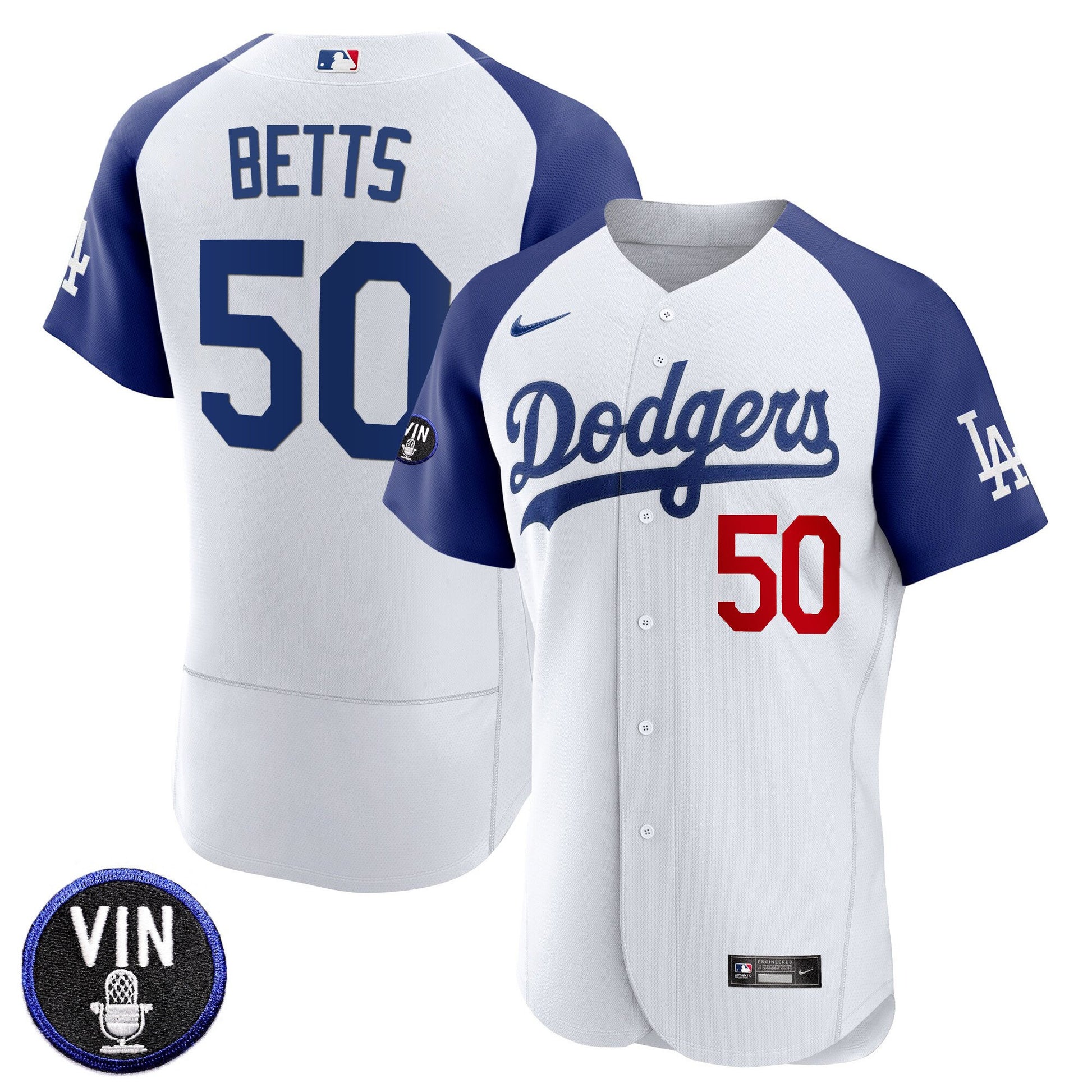 Alternate White - Mookie Betts