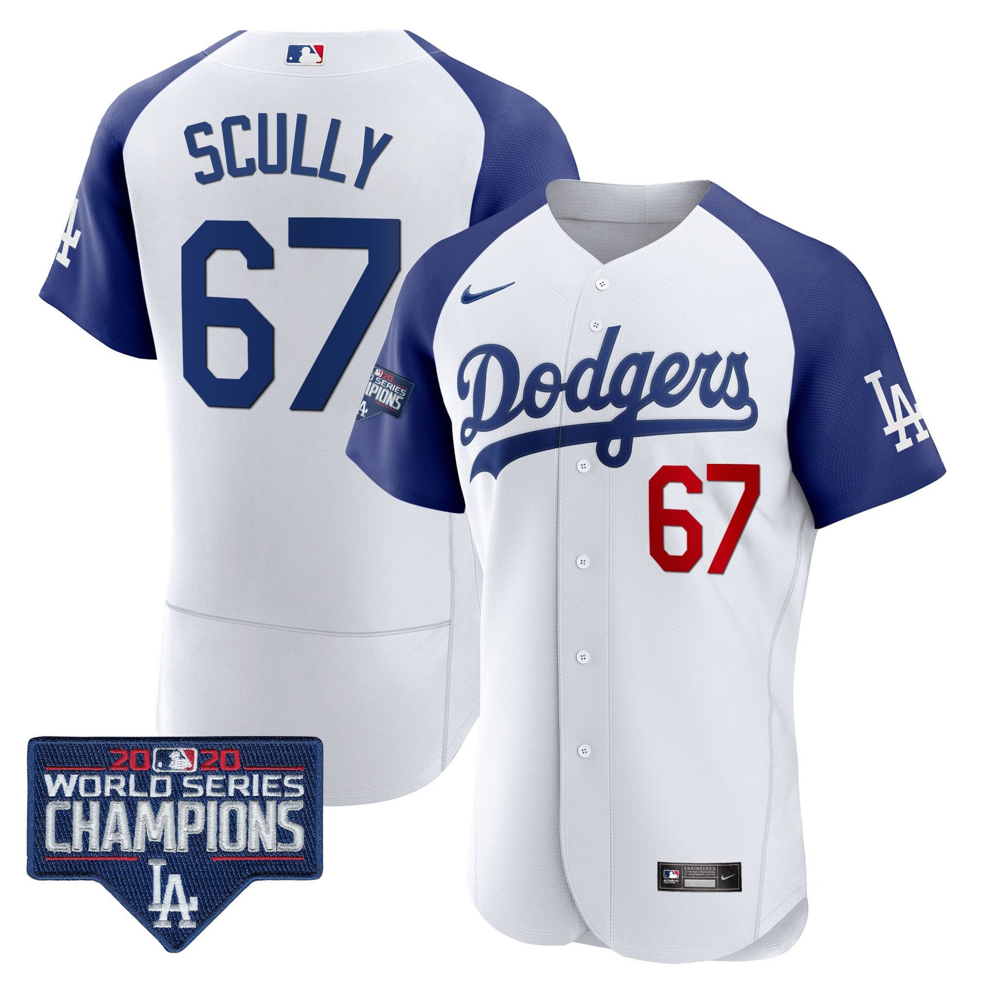 Alternate White - Vin Scully