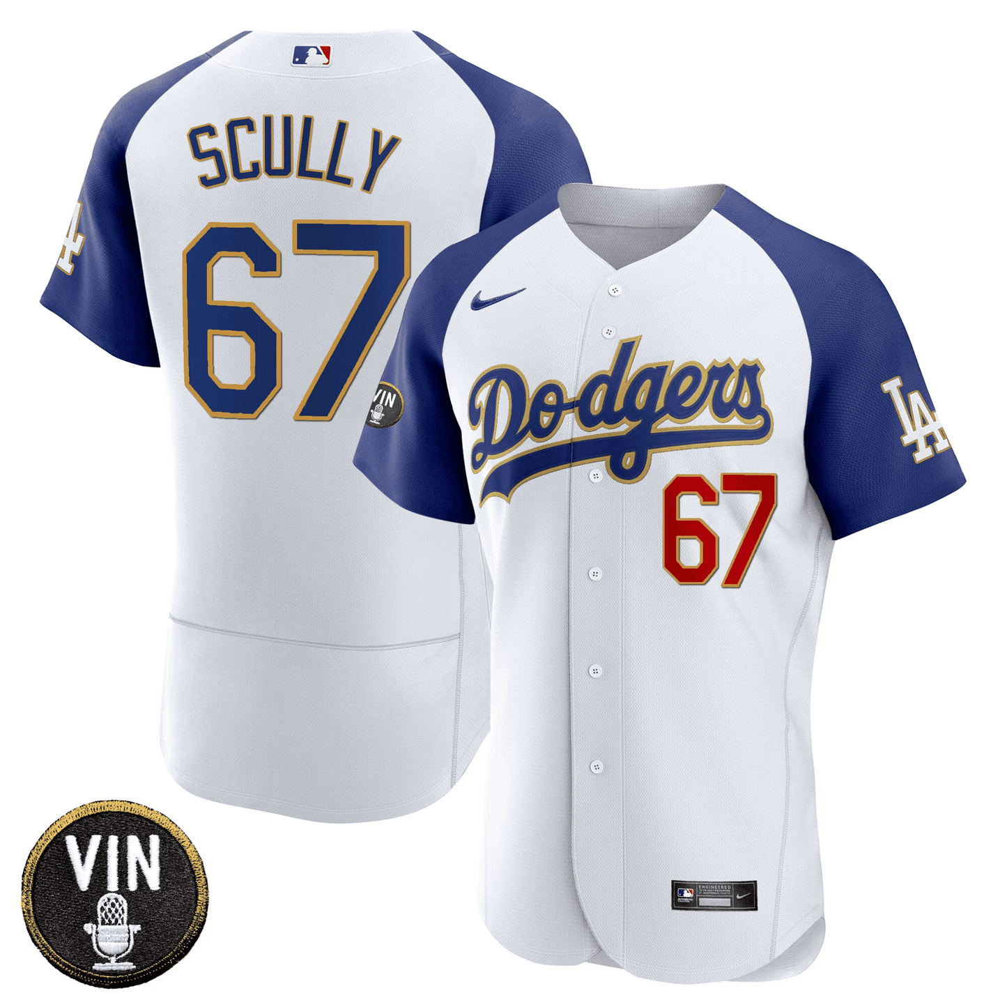 Alternate White - Vin Scully