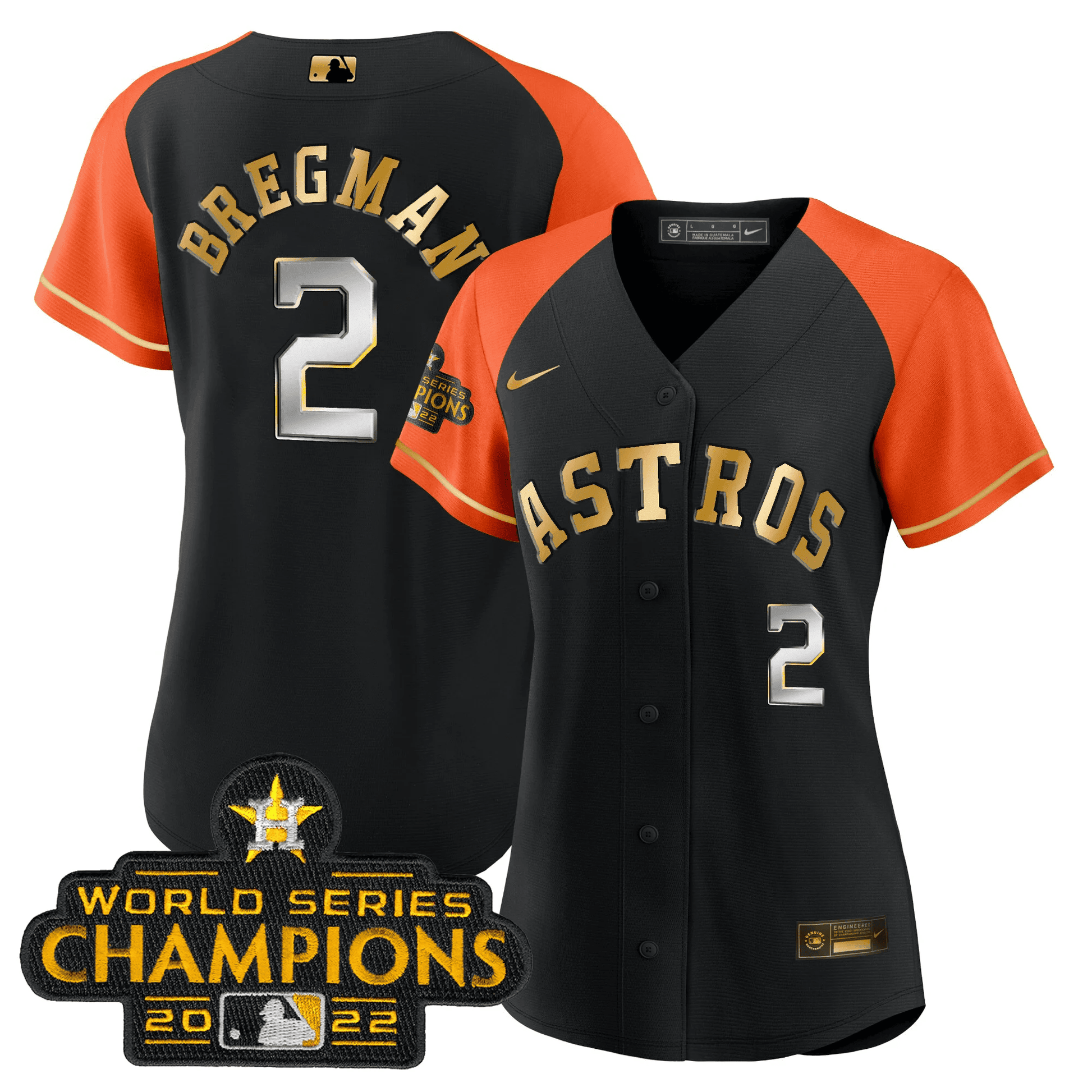 Orange Sleeves - Alex Bregman