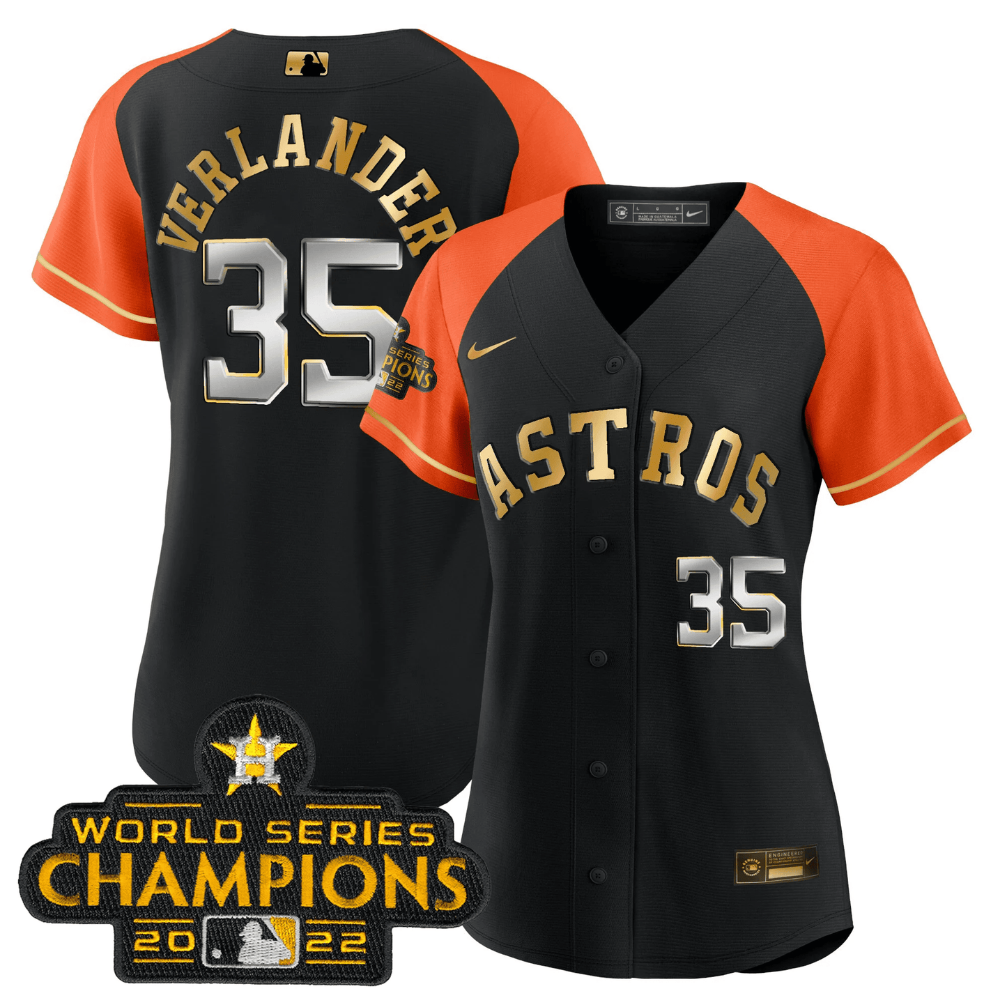 Orange Sleeves - Justin Verlander
