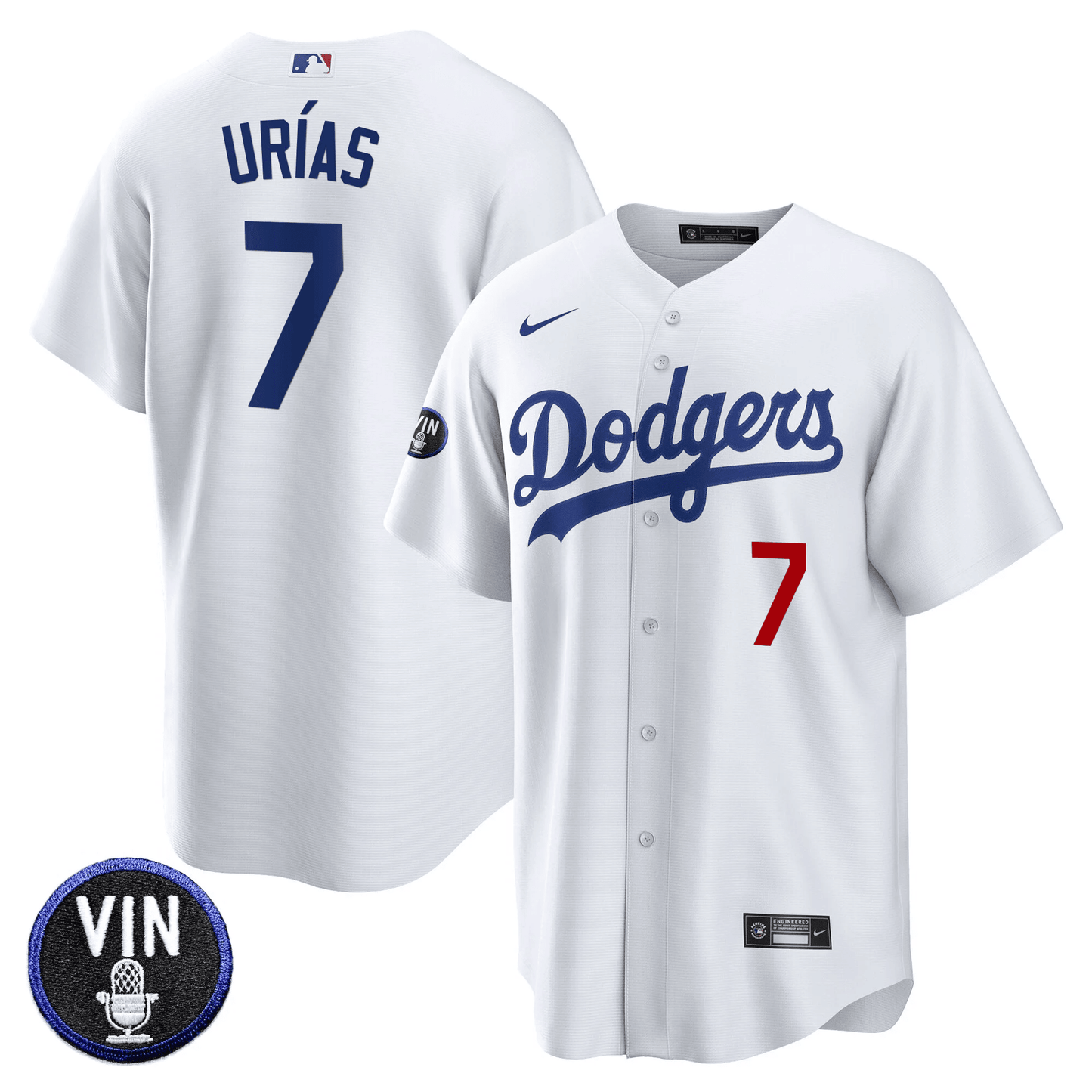 White - Julio Urias