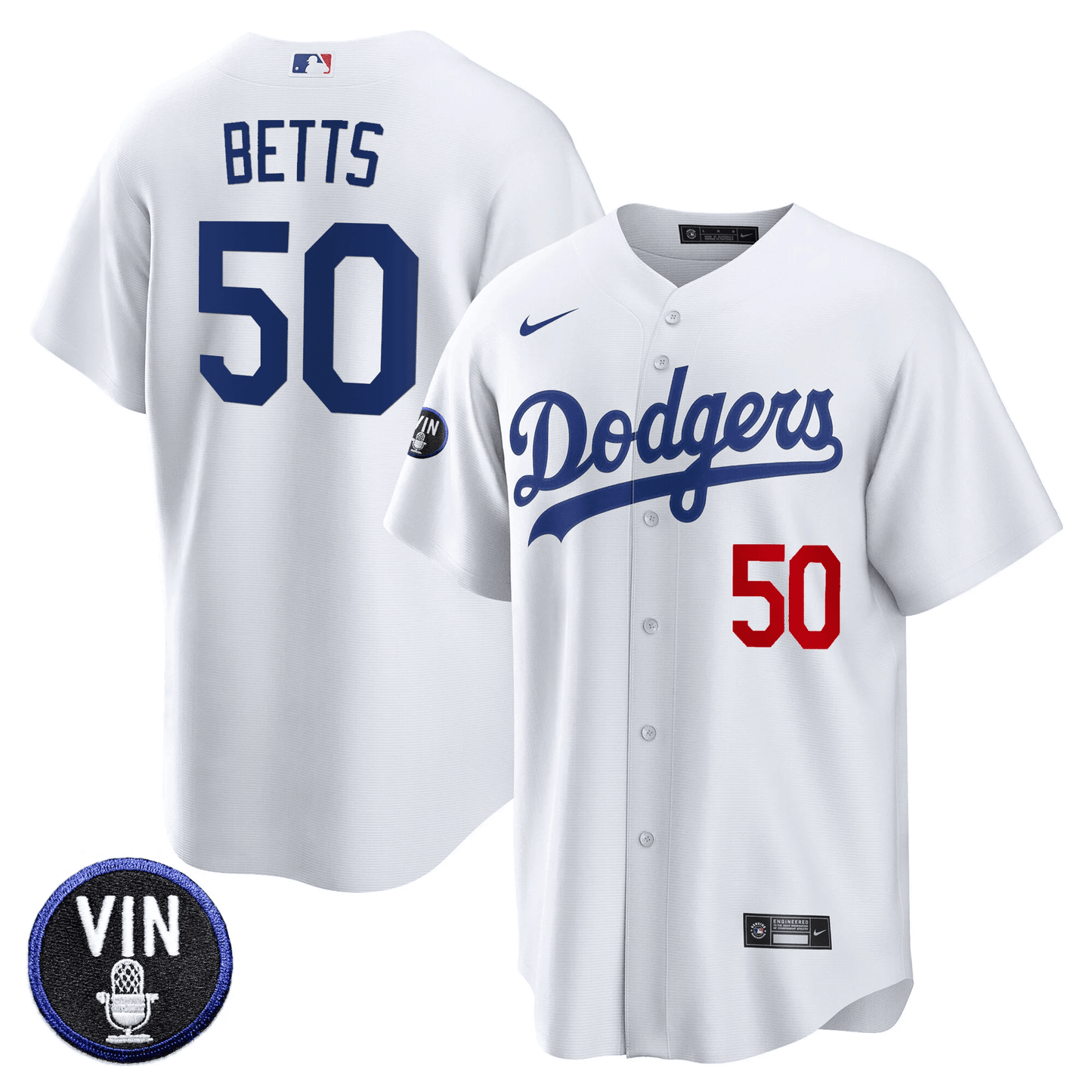 White - Mookie Betts