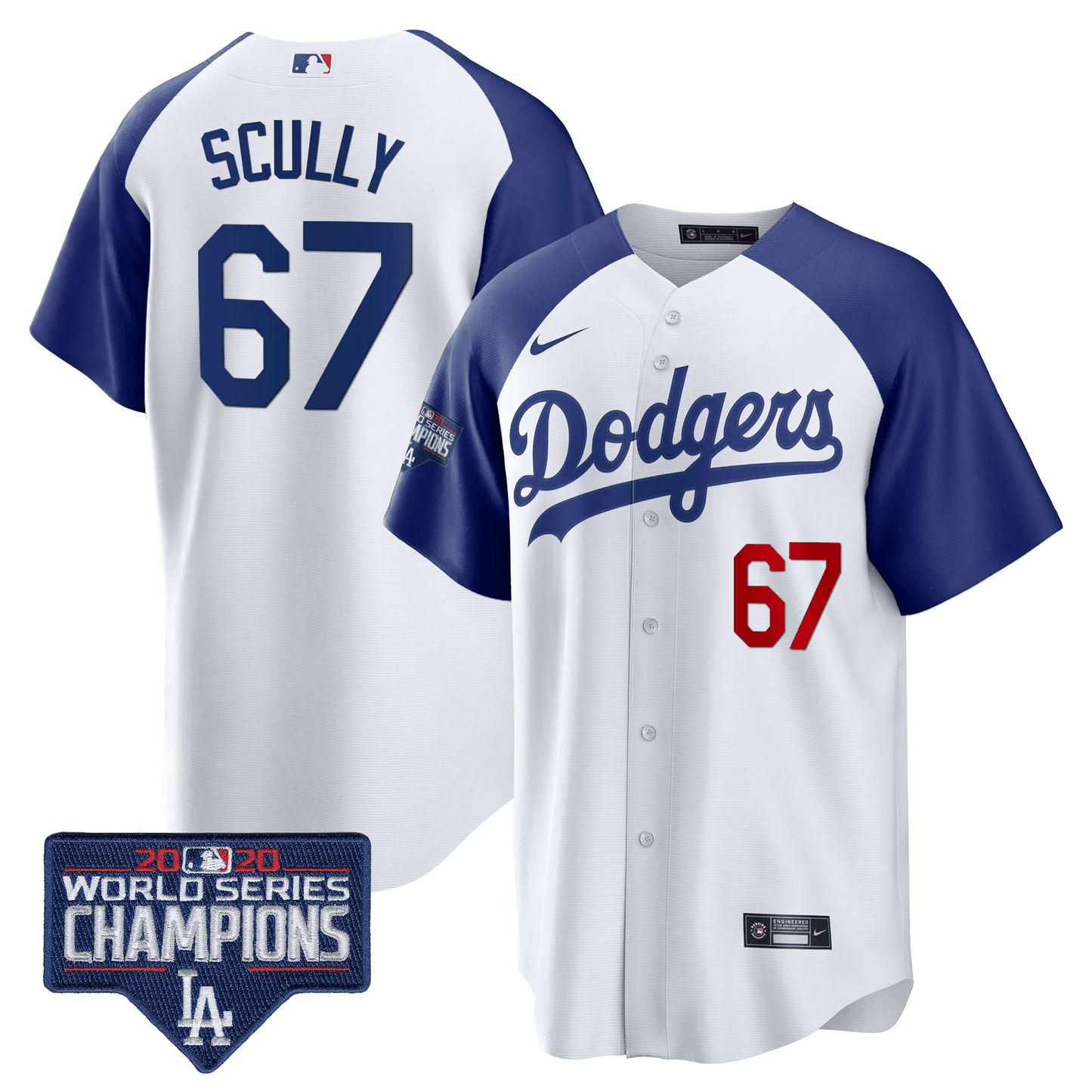 Alternate White - Vin Scully