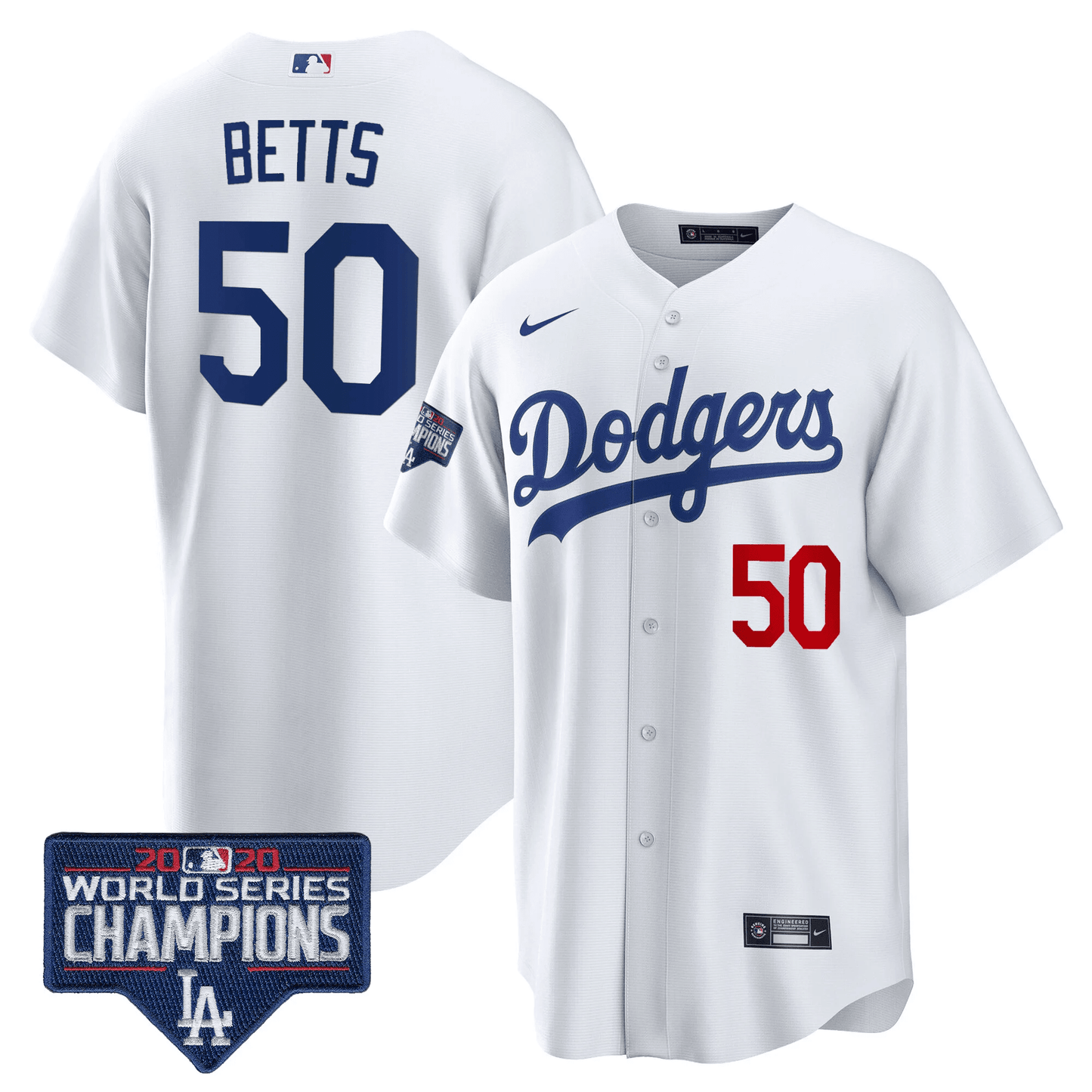 White - Mookie Betts
