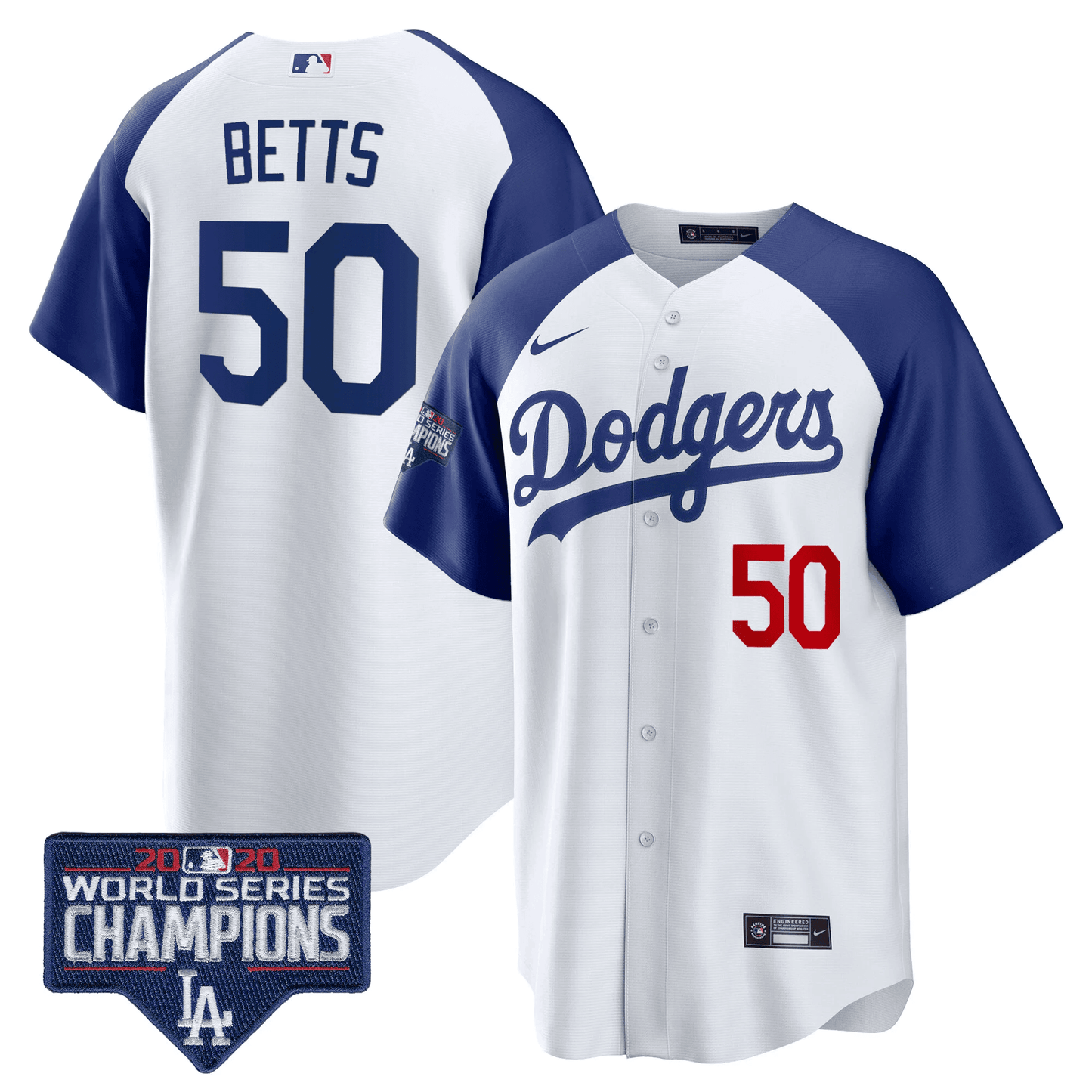 Alternate White - Mookie Betts