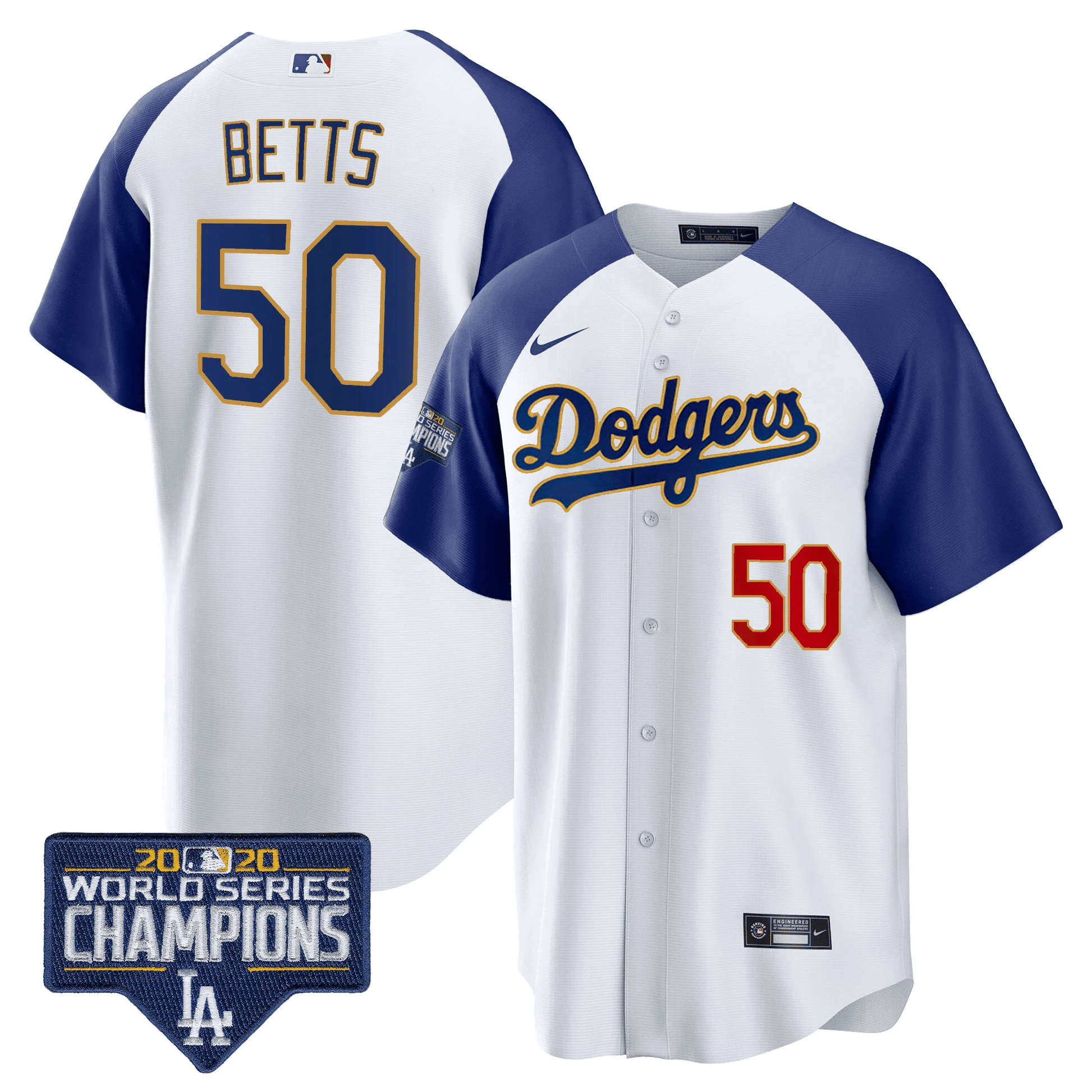 Alternate White - Mookie Betts