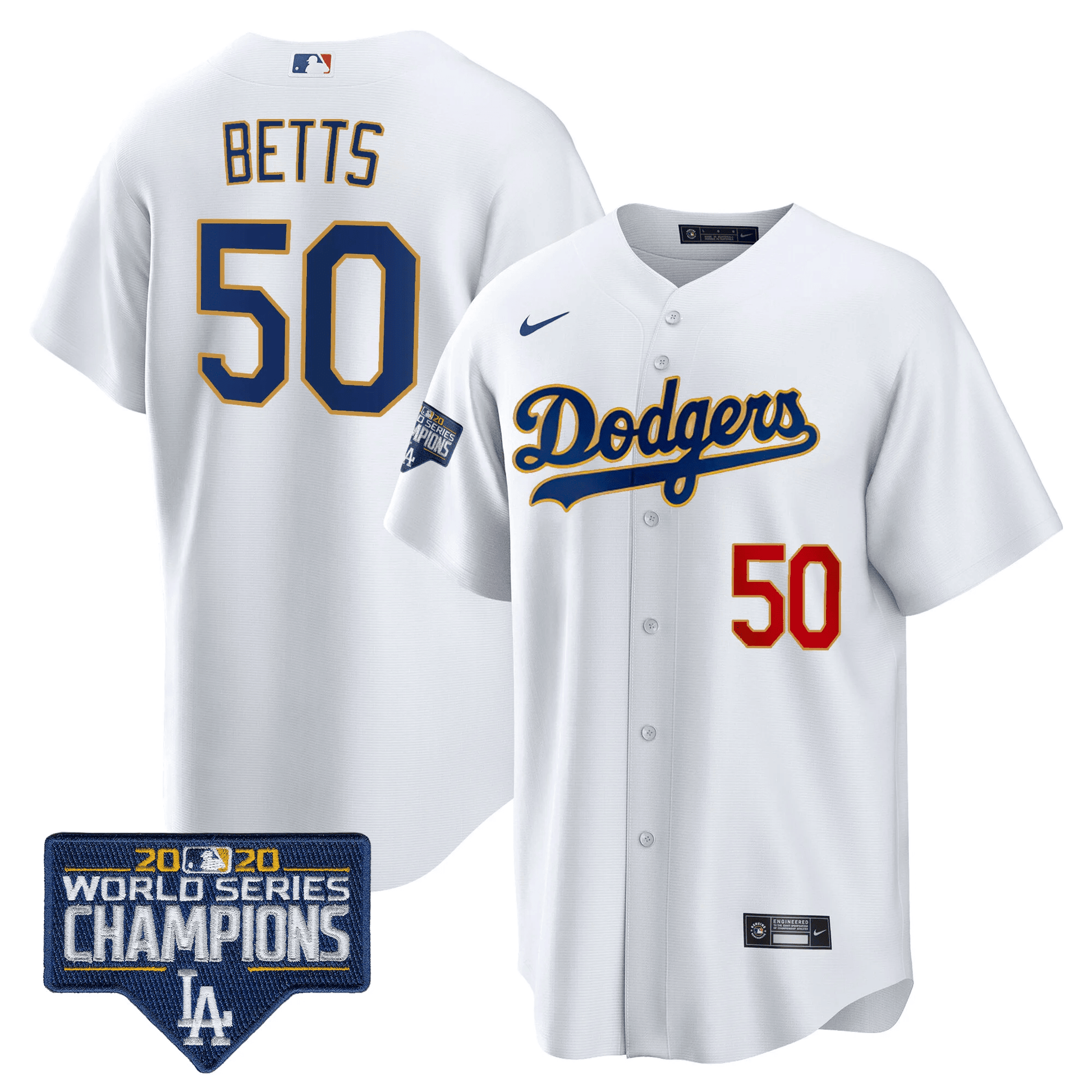 White - Mookie Betts