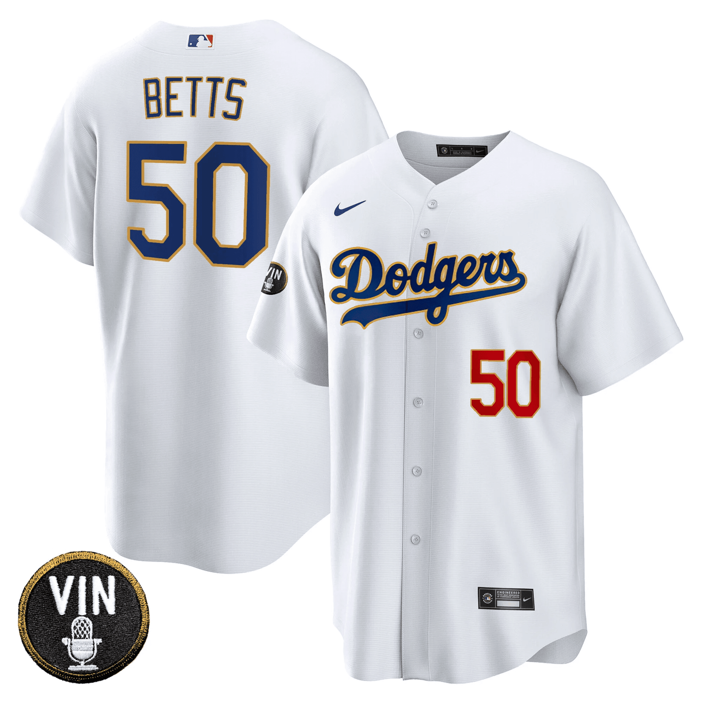 White - Mookie Betts