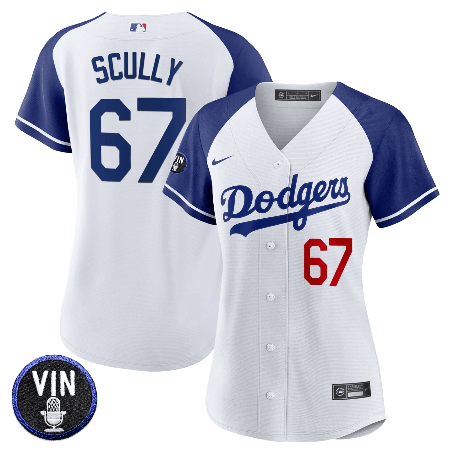 Alternate White - Vin Scully