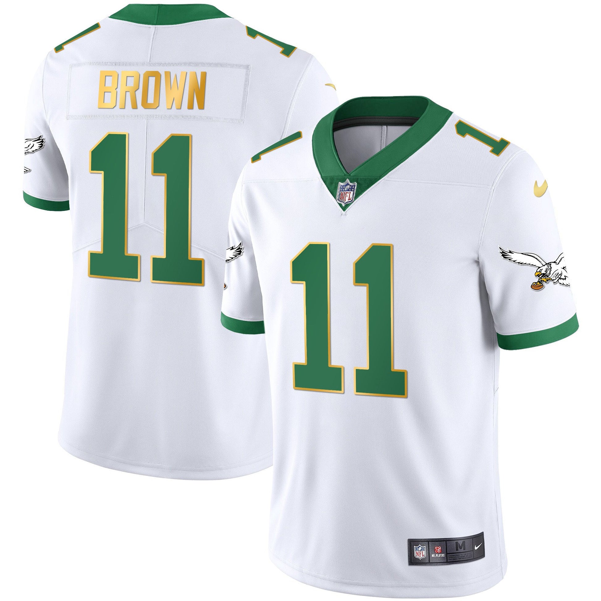 White Gold Trim - A.J. Brown