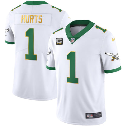 White Gold Trim - Jalen Hurts