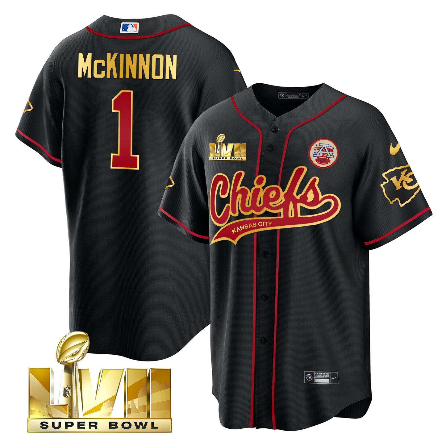Black Gold Trim - Jerick McKinnon