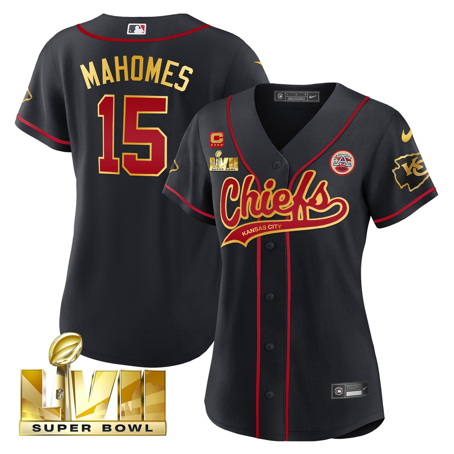 Black Gold Trim - Patrick Mahomes