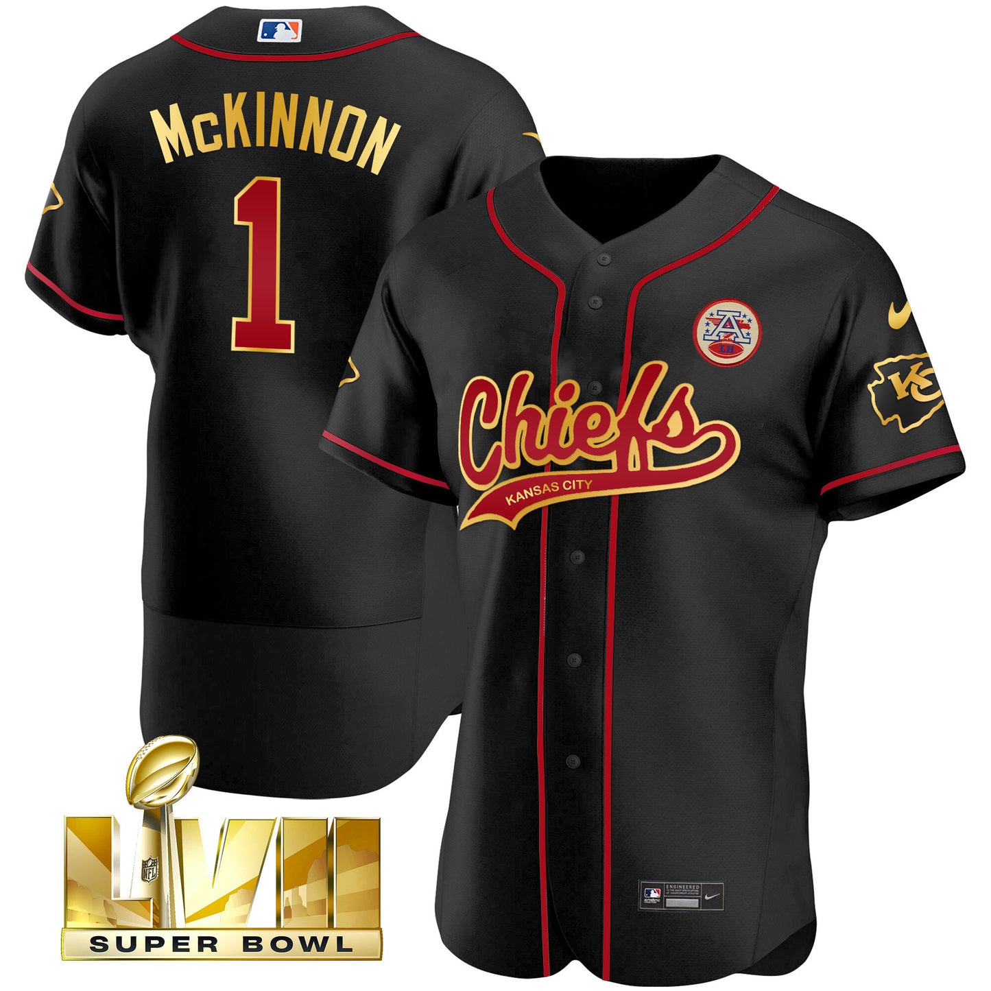 Black Gold Trim - Jerick McKinnon