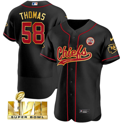 Black Gold Trim - Derrick Thomas