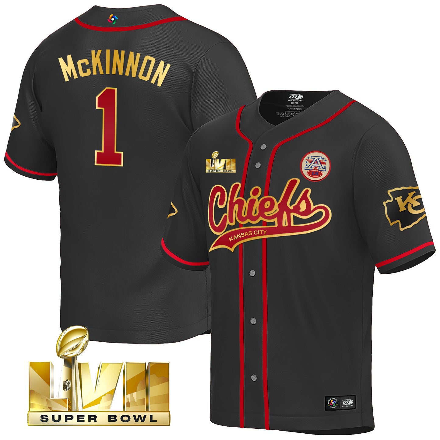 Black Gold Trim - Jerick McKinnon