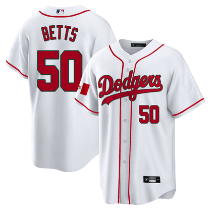 White - Mookie Betts