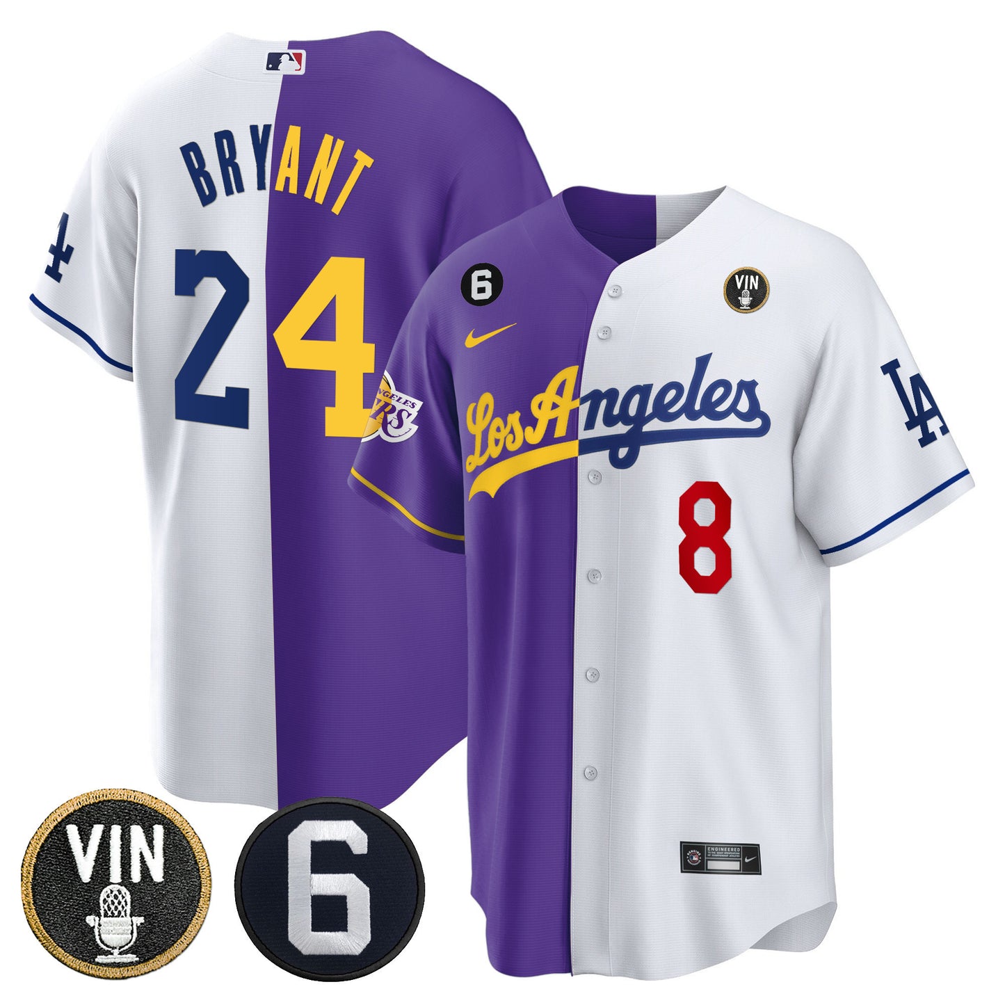 Purple White - Kobe Bryant