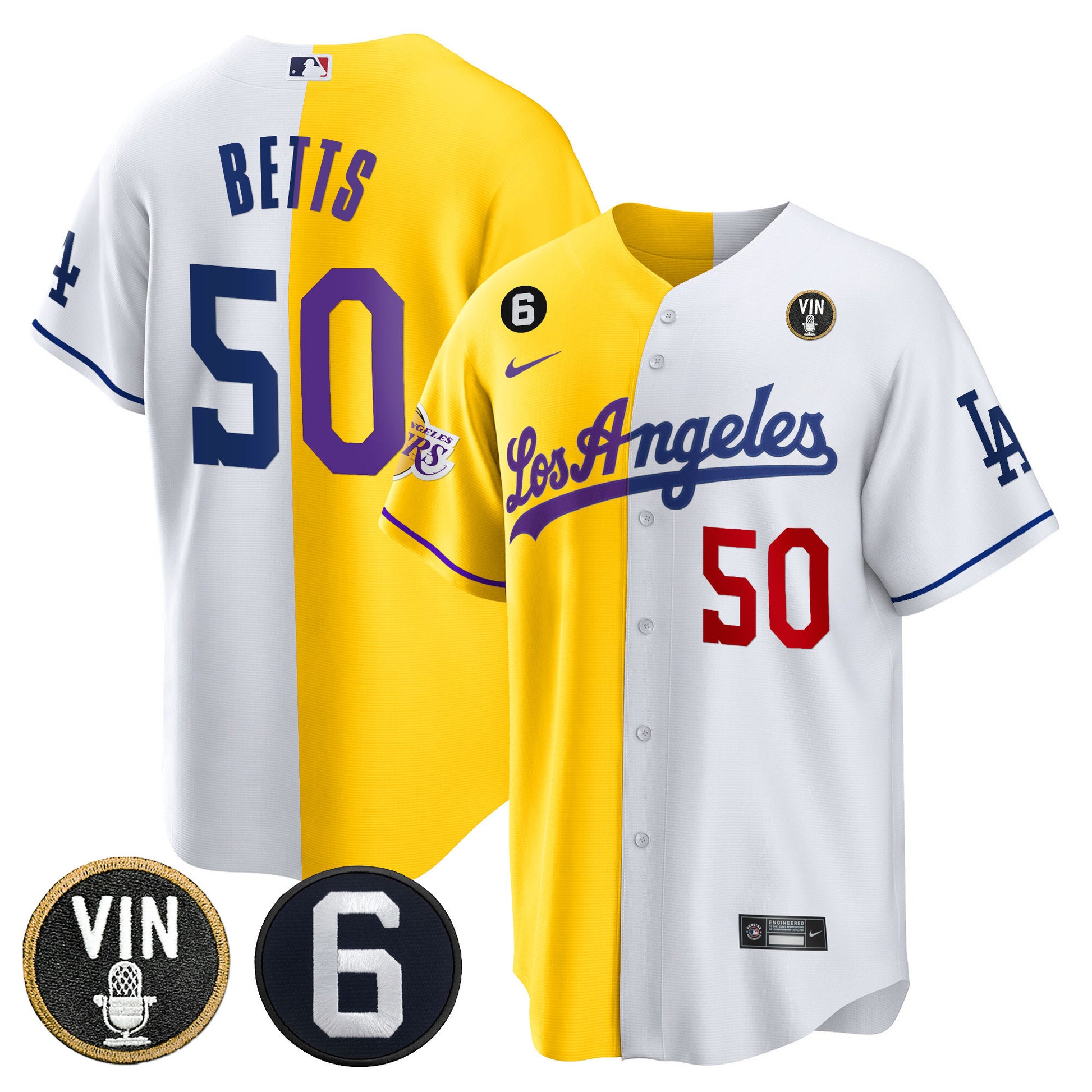 Gold White - Mookie Betts