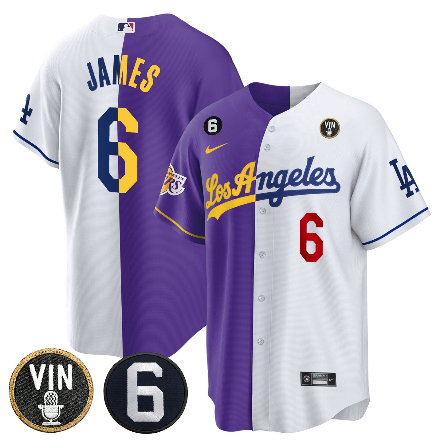 Purple White - LeBron James