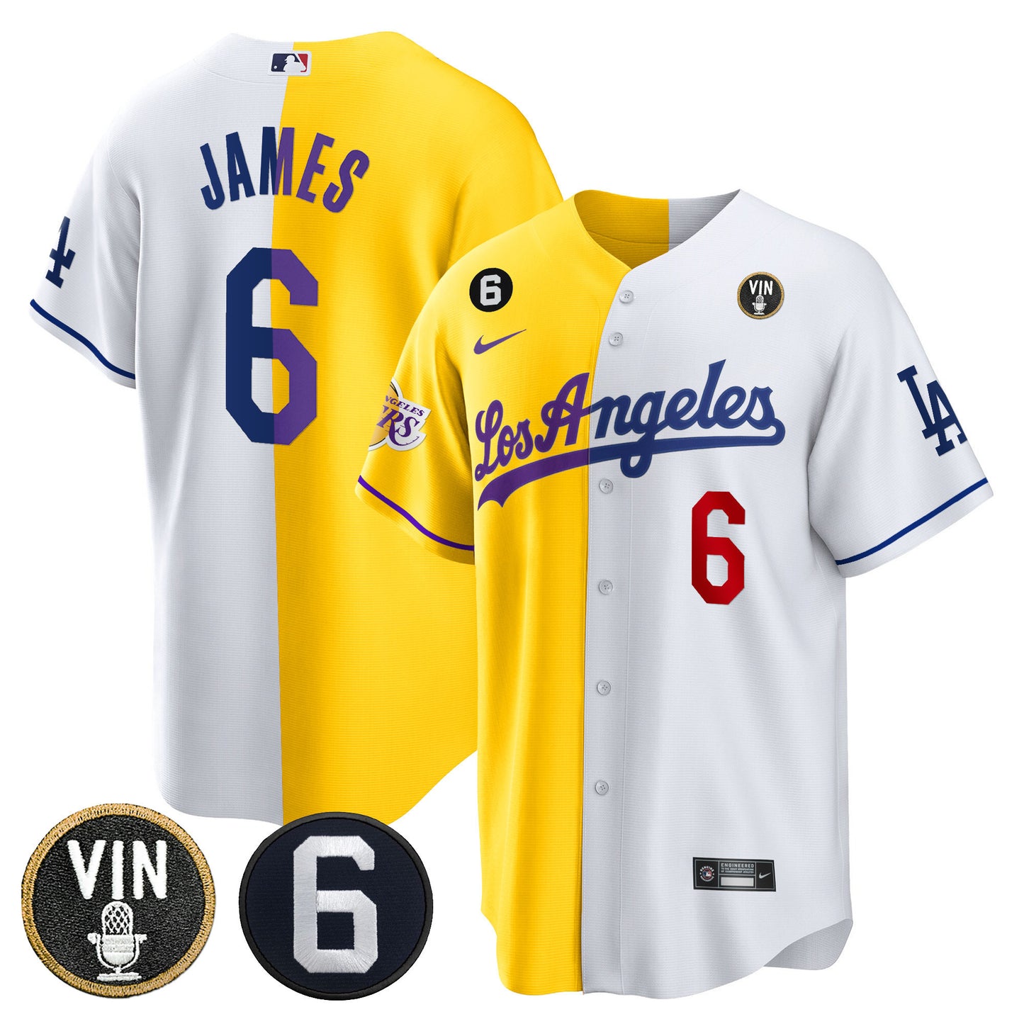 Gold White - LeBron James