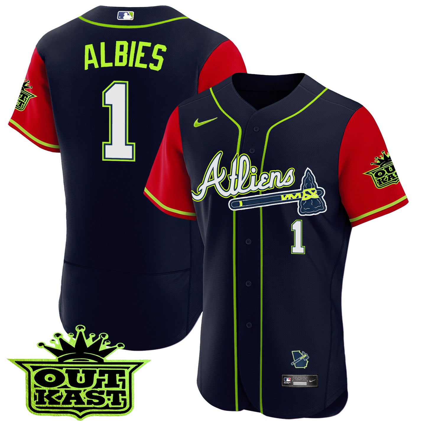 Red Sleeves - Ozzie Albies
