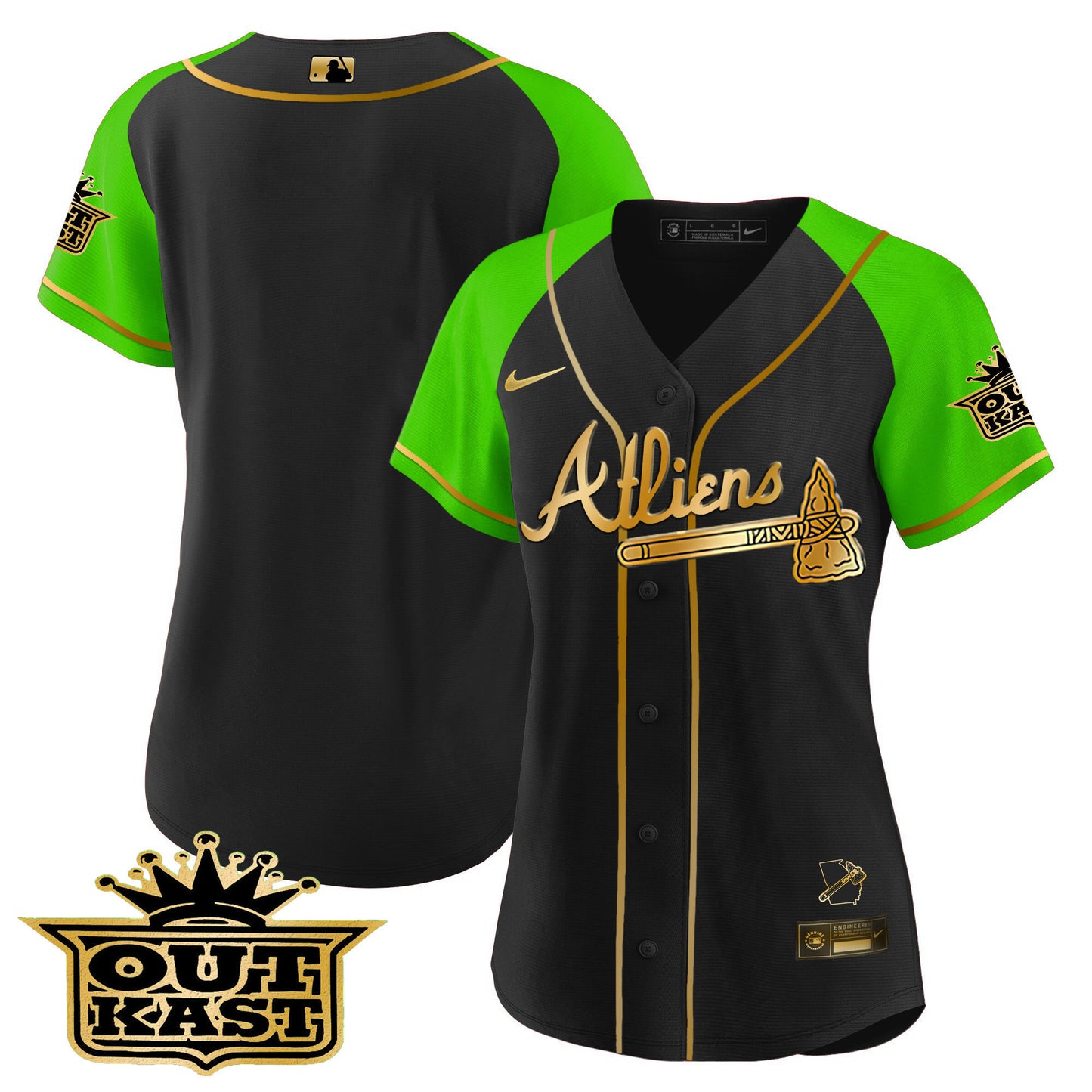 Black Bright Green - Team