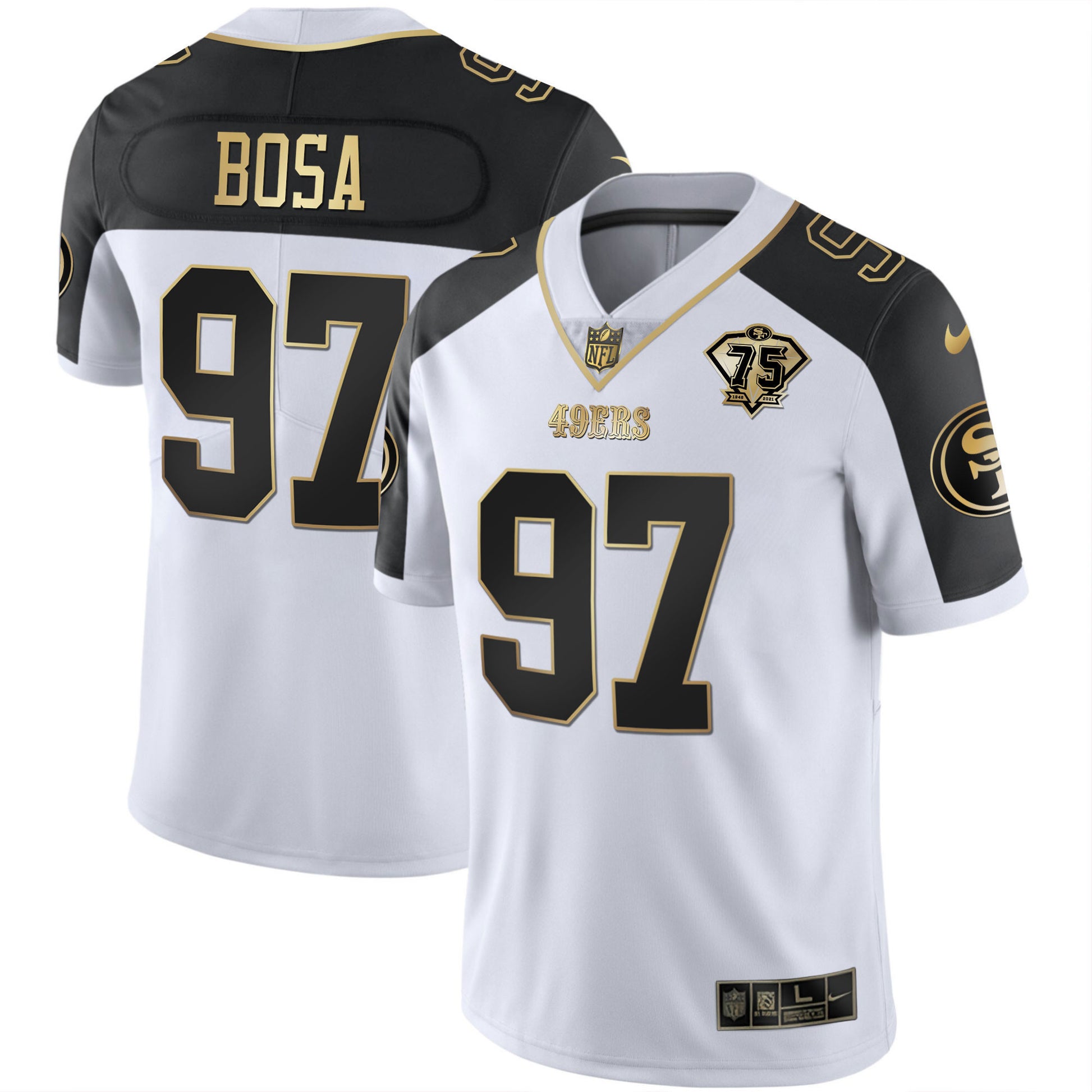 Black Inverted - Nick Bosa
