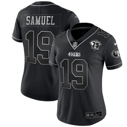 75th Anniversary Patch Black Silver Limited